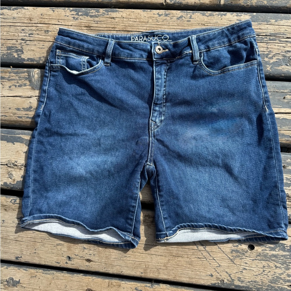 Parasuco Women's Blue Jean Shorts